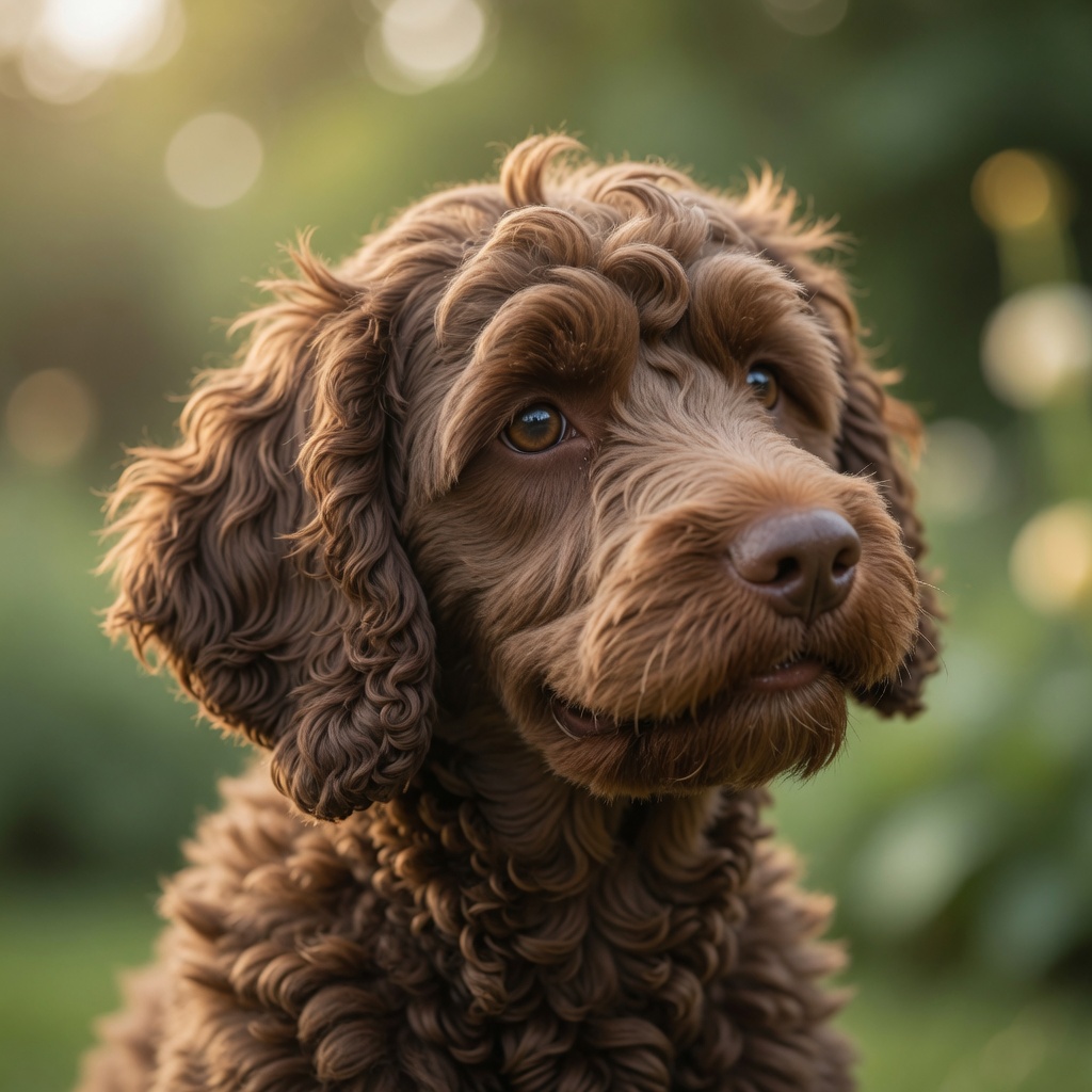 Australian Cobberdog Portrait